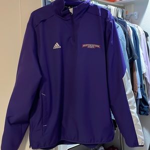 Vintage Purple Adidas Windbreaker